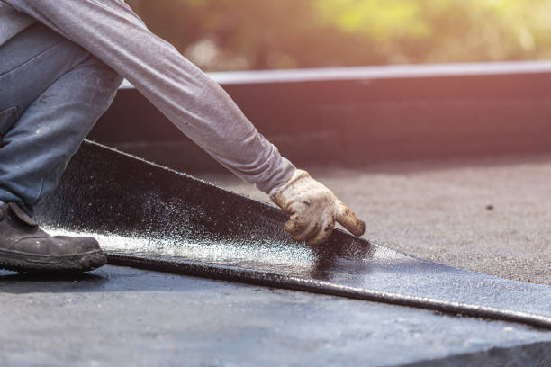 Professional Emergency Waterproofing technician working in Latham, KS